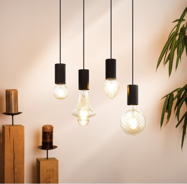 Eglo 98661 - Lustr na lanku POZUETA 1xE27/40W/230V