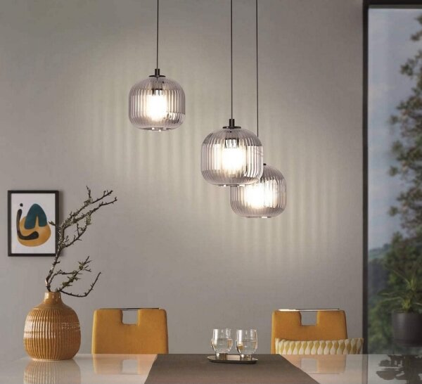 Eglo 99373 - Lustr na lanku MANTUNALLE 3xE27/40W/230V