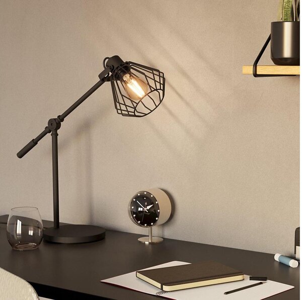 Eglo 99019 - Stolní lampa TABILLANO 1 1xE27/40W/230V