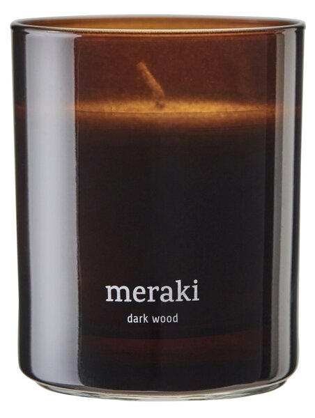 Vonná svíčka Dark Wood 200 g Meraki
