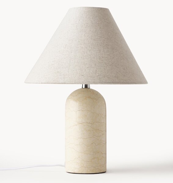 Stolní lampa's mramorovou podstavou Gia