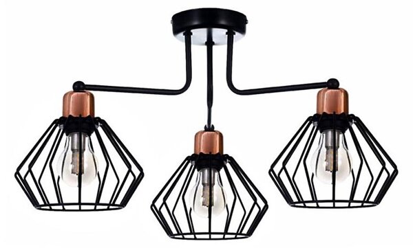Přisazený lustr PORTO 3xE27/40W/230V