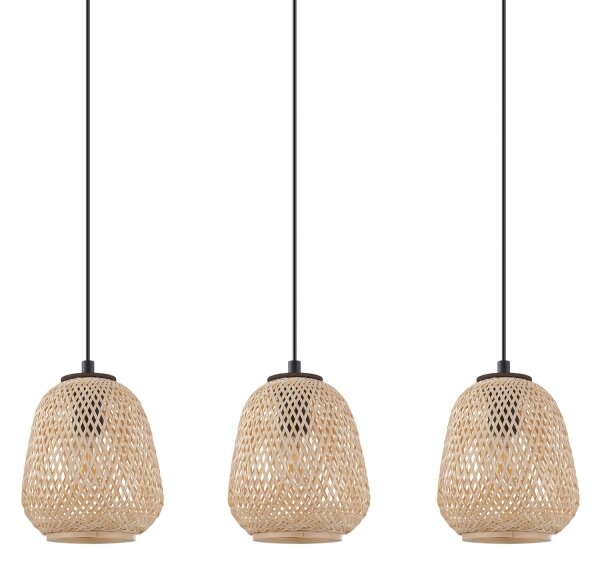 Eglo 43262 - Lustr na lanku DEMBLEBY 3xE27/40W/230V