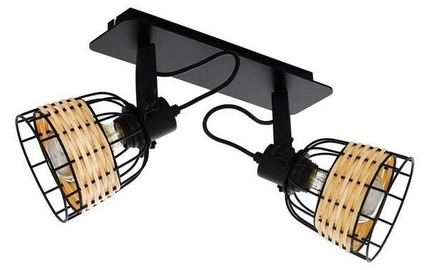 Eglo 43325 - Bodové svítidlo ANWICK 1 2xE27/40W/230V