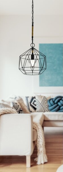 Eglo 43328 - Lustr na lanku COTTINGHAM 1xE27/40W/230V