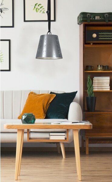 Eglo 43405 - Lustr na lanku CHERTSEY 1xE27/60W/230V