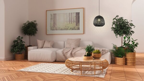 Eglo 43265 - Lustr na lanku DEMBLEBY 1 1xE27/40W/230V