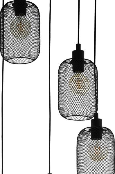 Eglo 43334 - Lustr na lanku WRINGTON 5xE27/60W/230V
