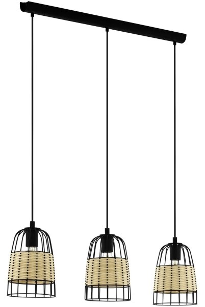 Eglo 43313 - Lustr na lanku ANWICK 3xE27/40W/230V