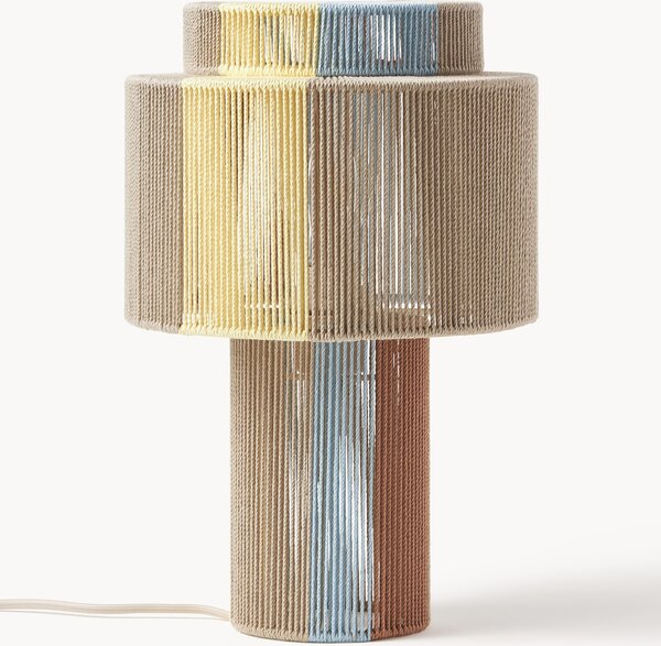 Stolní lampa z lněných vláken Lace