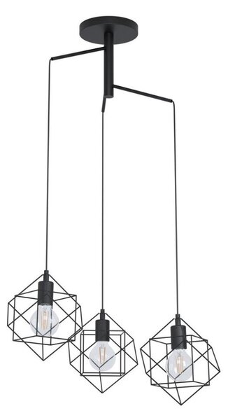 Eglo 43366 - Lustr na lanku STRAITON 3xE27/60W/230V