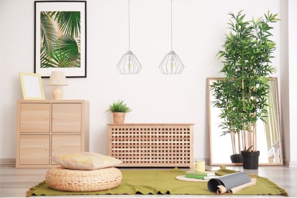 Lustr na lanku CEED 2xE27/60W/230V