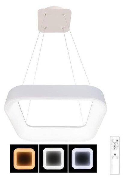 Ecolite WMKL02S-40W/L - LED Stmívatelný lustr NEST LED/40W/230V 3000-6500K bílá