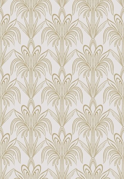 Tapety Lehký ornament ve stylu art deco se stylizovanými rostlinami, Tapety abstraktní, a01065v1 : uwalls.cz