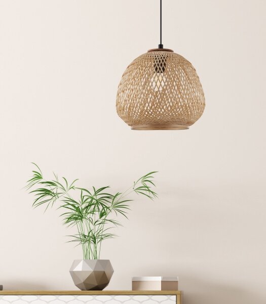 Eglo 43261 - Lustr na lanku DEMBLEBY 1xE27/40W/230V