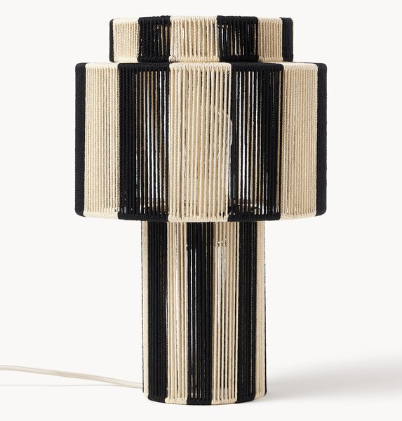 Stolní lampa ze lněných nití Lace