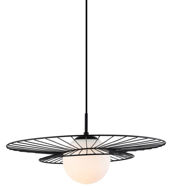 ITALUX MDM-4001/1 BK - Lustr na lanku ALISON 1xE27/40W/230V