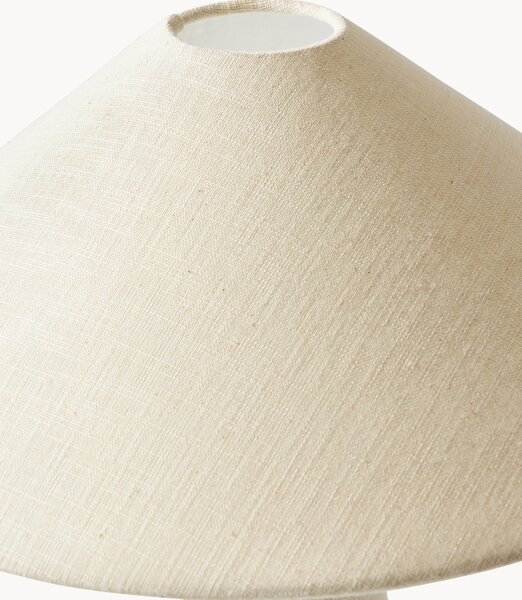 Velká stolní lampa ze lnu Ilena