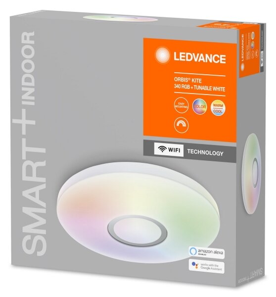 Ledvance - LED RGBW Stmívatelné stropní svítidlo SMART+ KITE LED/18W/230V Wi-Fi