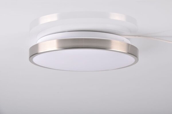LED Stropní svítidlo KERN LED/15W/230V nikl