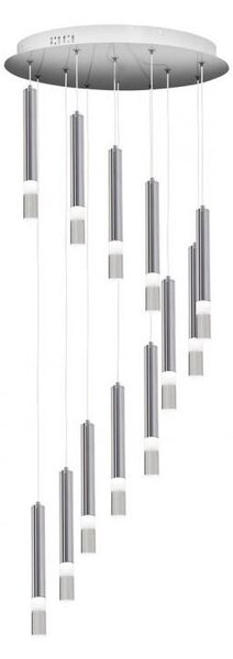 Lustr na lanku ICE 12xLED/1W/230V