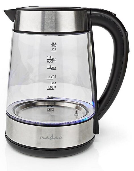 Nedis KAWK320EGS - Rychlovarná konvice 1,7 L 2200W/230V