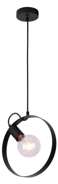 Lustr na lanku NEXO 1xE27/40W/230V černá