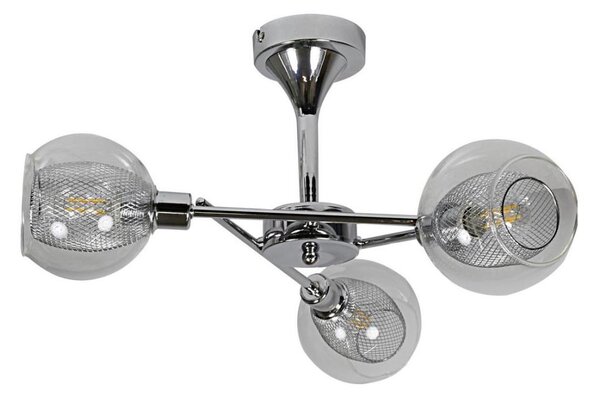Lustr na tyči OZZO 3xE14/40W/230V