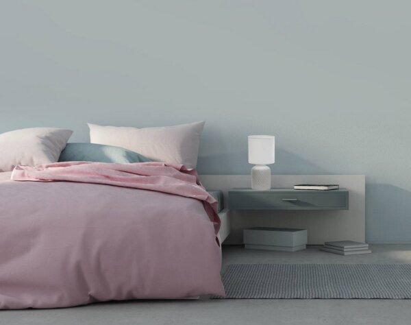Stolní lampa INER 1xE14/40W/230V šedá