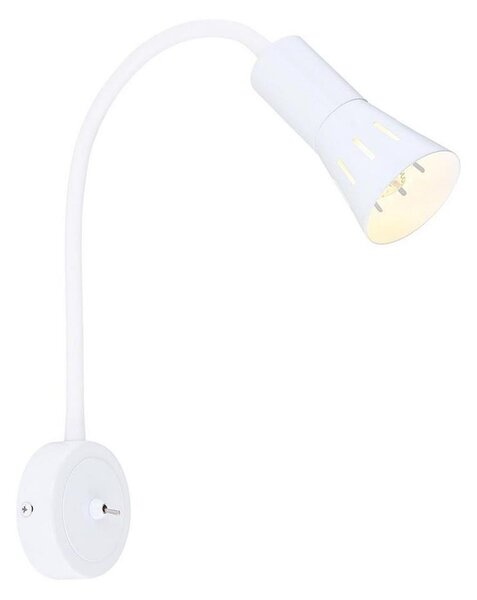 Flexibilní lampička ARENA 1xE14/40W/230V bílá