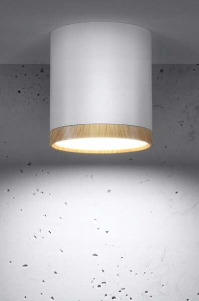 LED Stropní svítidlo TUBA LED/5W/230V bílá/béžová