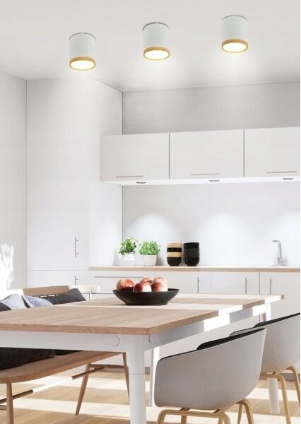 LED Stropní svítidlo TUBA LED/5W/230V bílá/béžová
