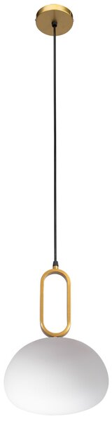 Toolight Tutumi, závěsné svítidlo 1xE27 APP1073-1CP, zlatá, OSW-00678