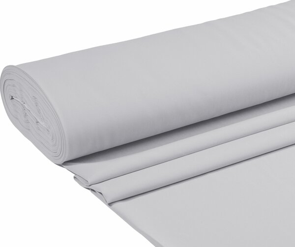 Biante Dekorační oválný ubrus Rongo RG-016 Světle šedý 100x140 cm