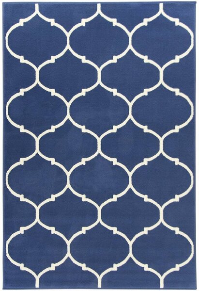 Kusový koberec LUNA 502682/54922 modrý Rozměr: 140x200 cm