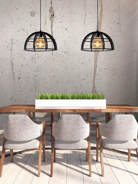 Lucide 76464/02/30 - Lustr na lanku DIKRA 2xE27/60W/230V