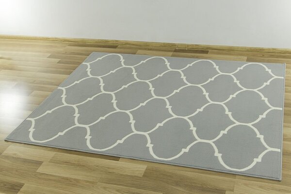 Balta Kusový koberec Luna 502682/89944 šedý Rozměr: 120x170 cm