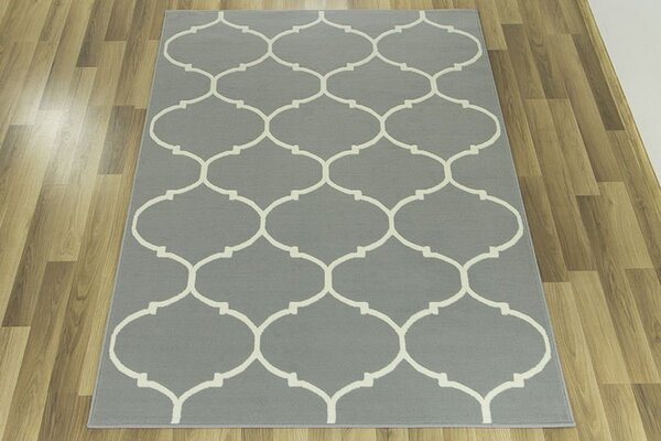Balta Kusový koberec Luna 502682/89944 šedý Rozměr: 120x170 cm