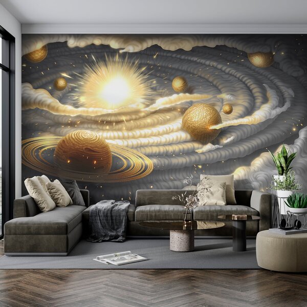 Fototapety Kosmický tanec nebeských těles, Fototapety space, w01967 : uwalls.cz