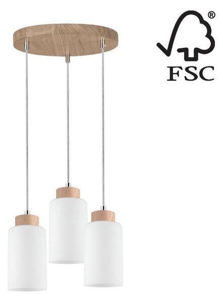 Spot-Light 1720574 - Lustr na lanku BOSCO 3xE27/60W/230V