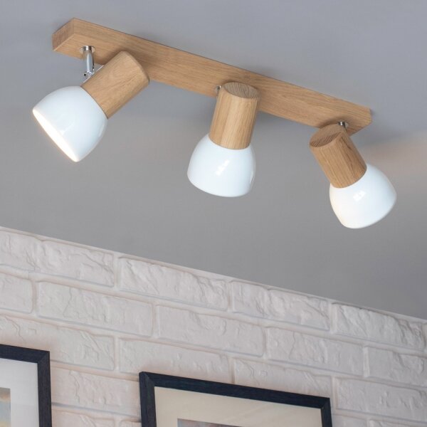 Spot-Light 2224374 - Bodové svítidlo SVENDA 3xE27/60W/230V