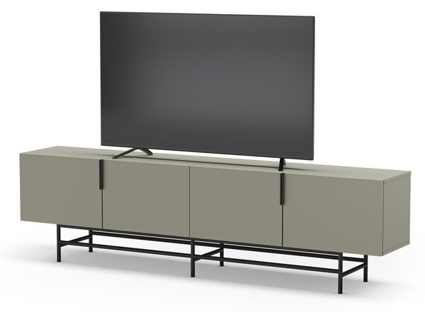 Zelenošedý TV stolek 200x54,5 cm Eldia – Marckeric