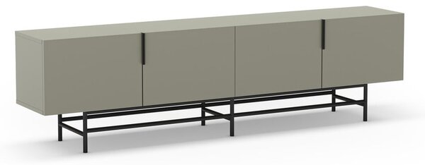 Zelenošedý TV stolek 200x54,5 cm Eldia – Marckeric