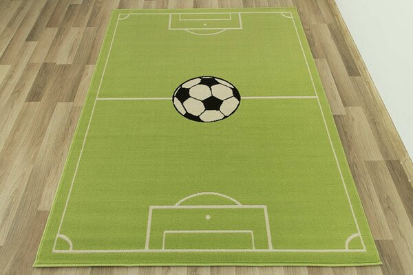Associated Weavers Dětský kusový koberec KIDS 533549/67955-fotbalové hřiště Rozměr: 100x150 cm