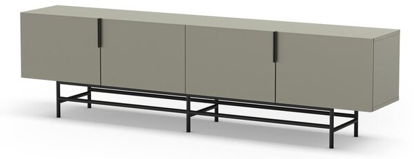 Zelenošedý TV stolek 200x54,5 cm Eldia – Marckeric