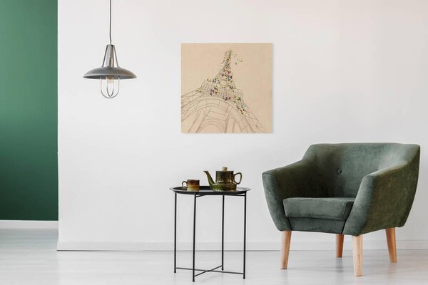 MALBA NA PLÁTNĚ, města, 80/80 cm Kayoom - Online Only dekorace, Online Only