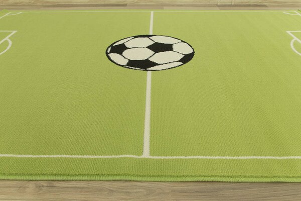 Associated Weavers Dětský kusový koberec KIDS 533549/67955-fotbalové hřiště Rozměr: 100x150 cm