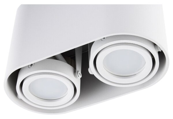 Bodové svítidlo SIROK 2xGU10/30W/230V bílá