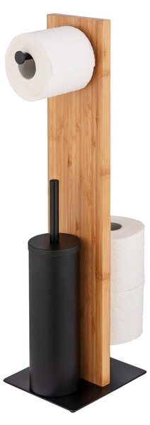 Stojan na toaletní papír s WC kartáčem Wenko Lesina