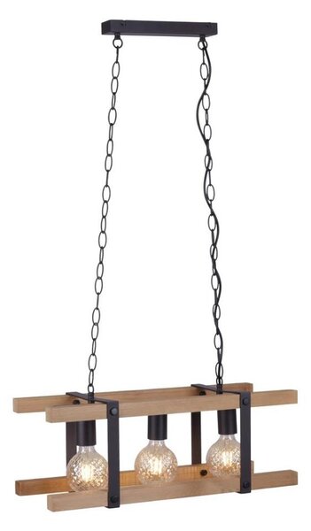 Leuchten Direkt 15683-79 - Lustr na řetězu EDITH 3xE27/60W/230V
